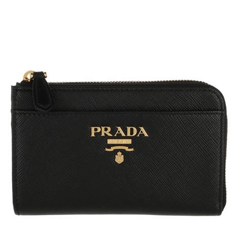 prada keyring round black|prada keychain wallet dupe.